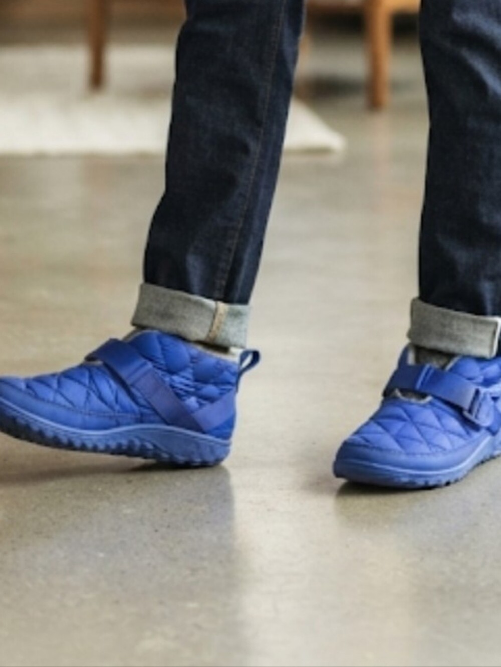 Chaco Mens"Like New" Puff Cobalt High Top Quilted Boots Shoes Sz 10.5